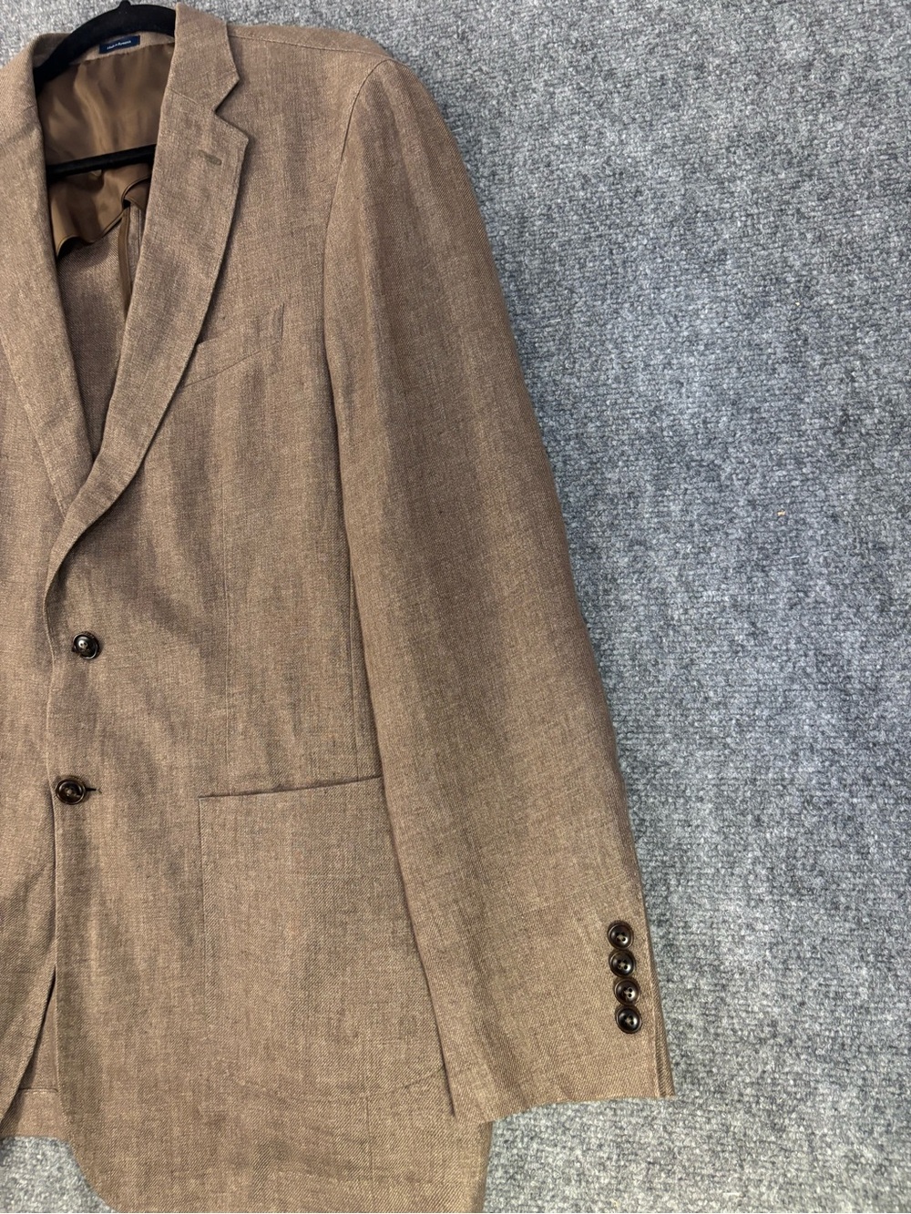 Peter Millar Crown Crafted Men’s Size 42L  100% Linen Blazer MS23XJ09 Preppy - Picture 4 of 12